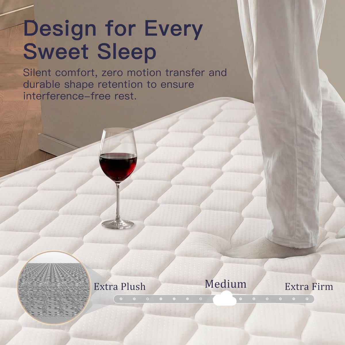 6 Inch Twin Mattress with Bonnell Spring Q65310