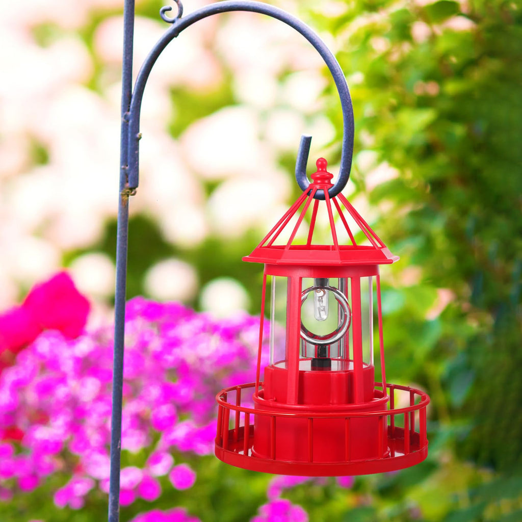 Solar Powered Lighthouse Statue Light L819