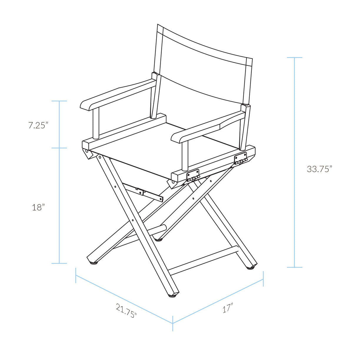 Honey Oak Frame Gold Canvas Director Chair G9794