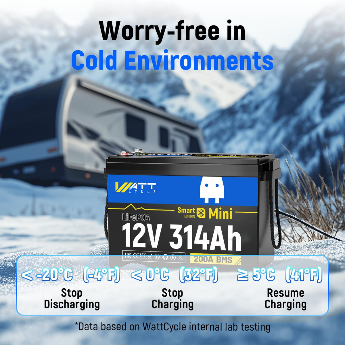12V 314Ah LiFePO4 Battery 2 Pack H21347