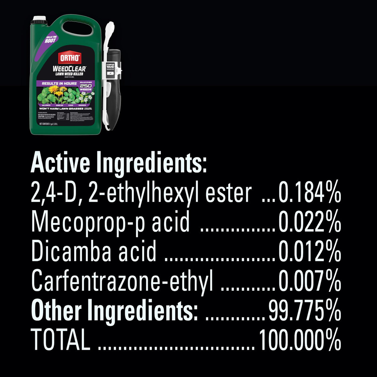 Lawn Weed Killer with Comfort Wand S436