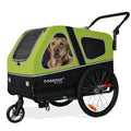 XL Pet Bike Trailer & Stroller with Suspension Wheels I745684