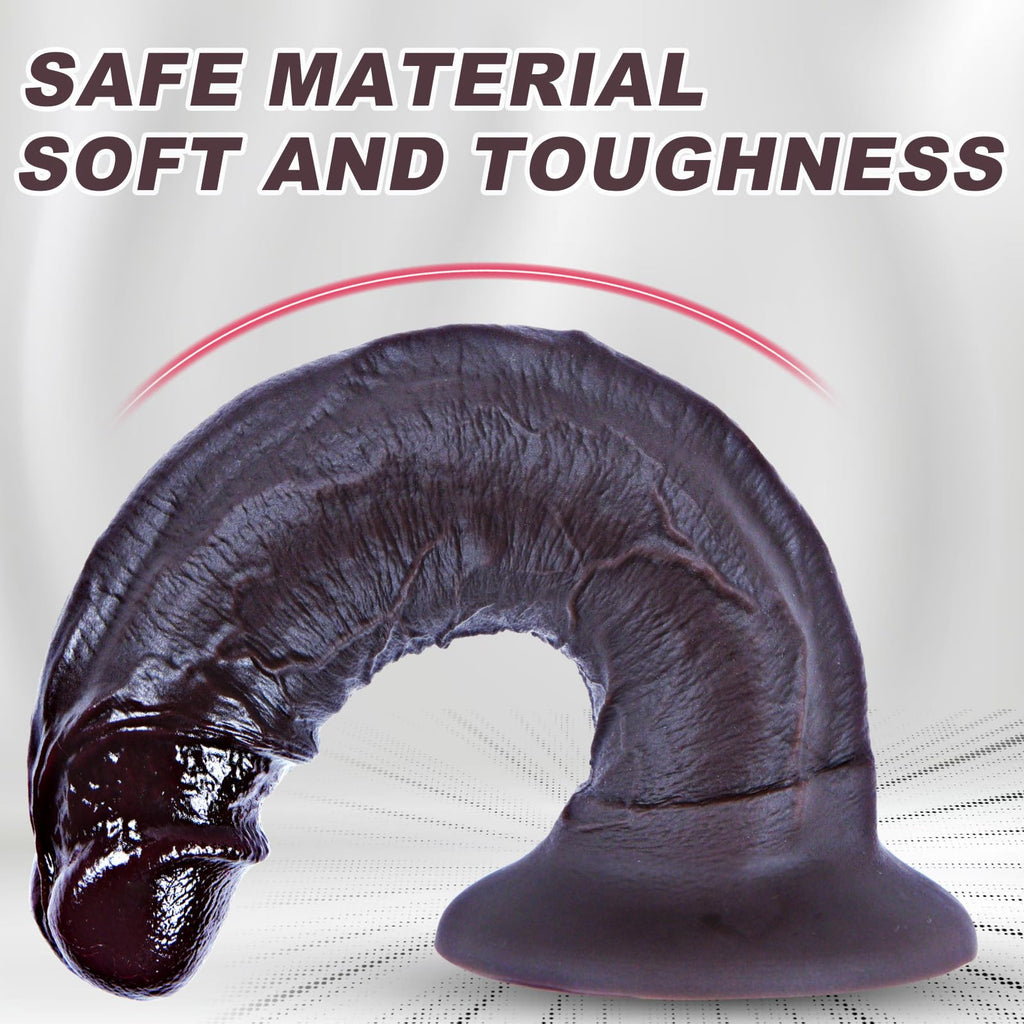 10.6" Dual Density Silicone Dildo Suction Cup F8122