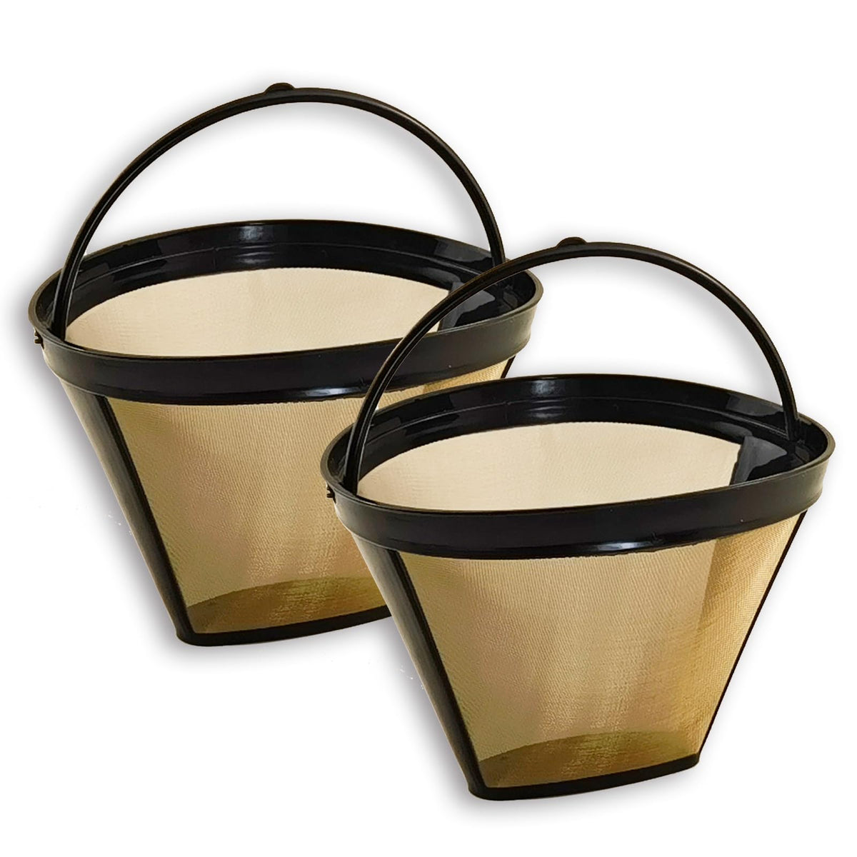 2 Pack Reusable Cone Coffee Filters E189