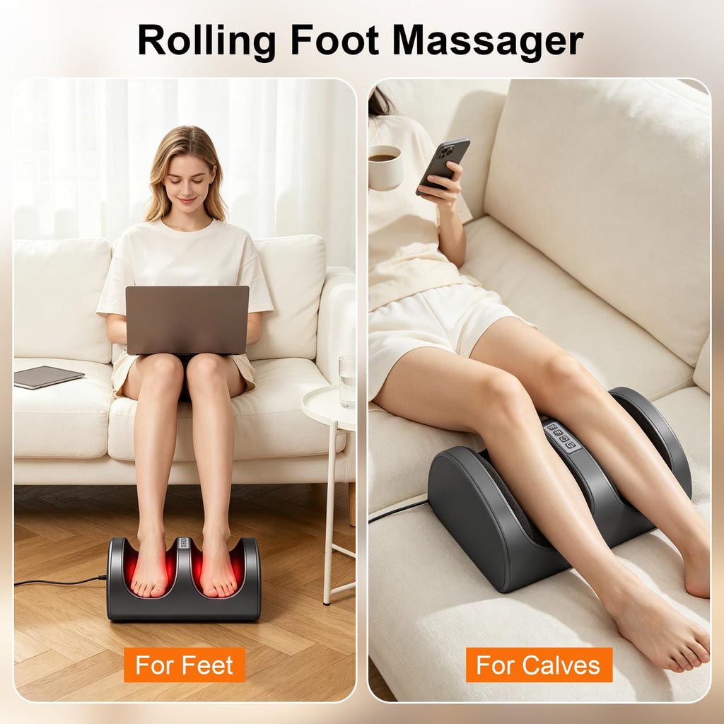 Shiatsu Neck Back Massager with Foot Massager L75487