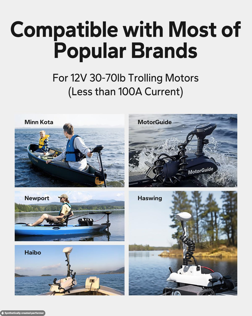 12V 100Ah LiFePO4 Trolling Motor Battery M32894