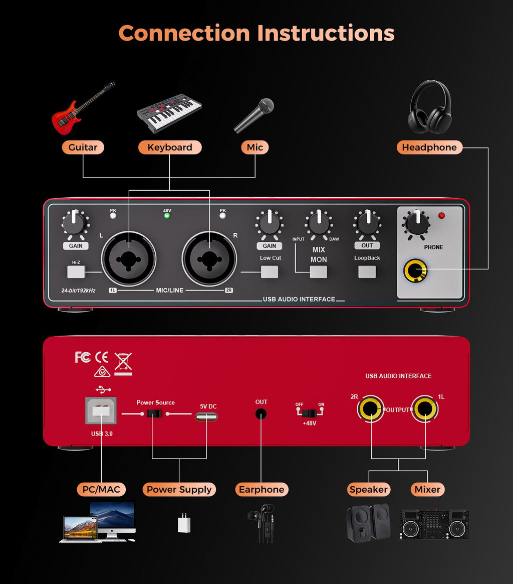 USB Audio Interface F373