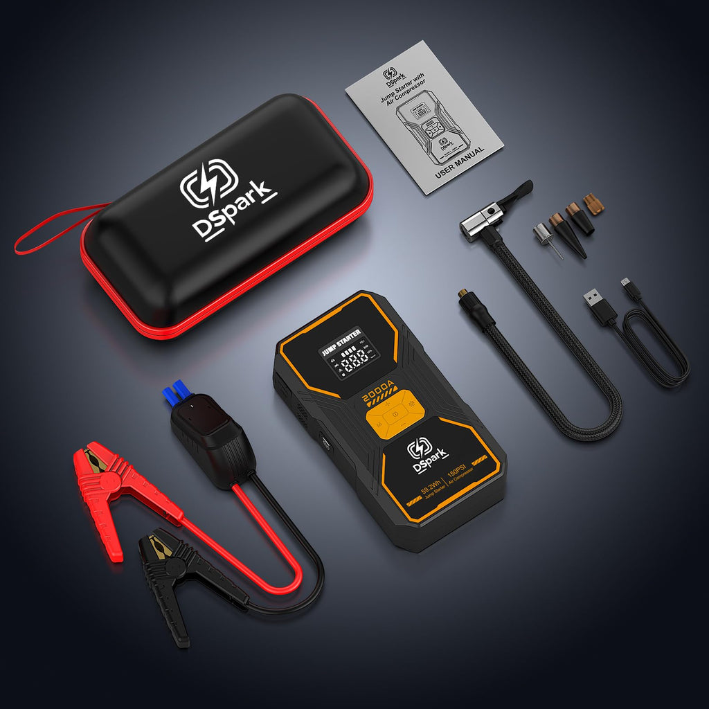 16000mAh 12V Jump Starter D318