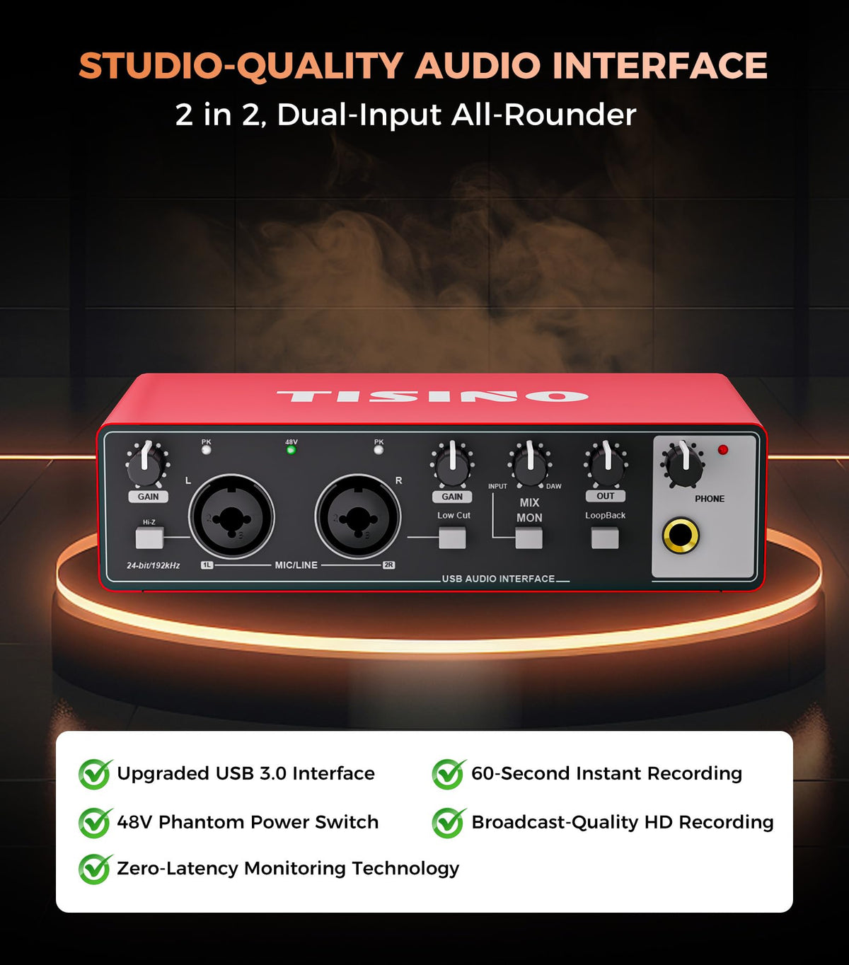 USB Audio Interface F373