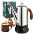 Electric Stainless Steel Coffee Percolator 8 Cup S452349