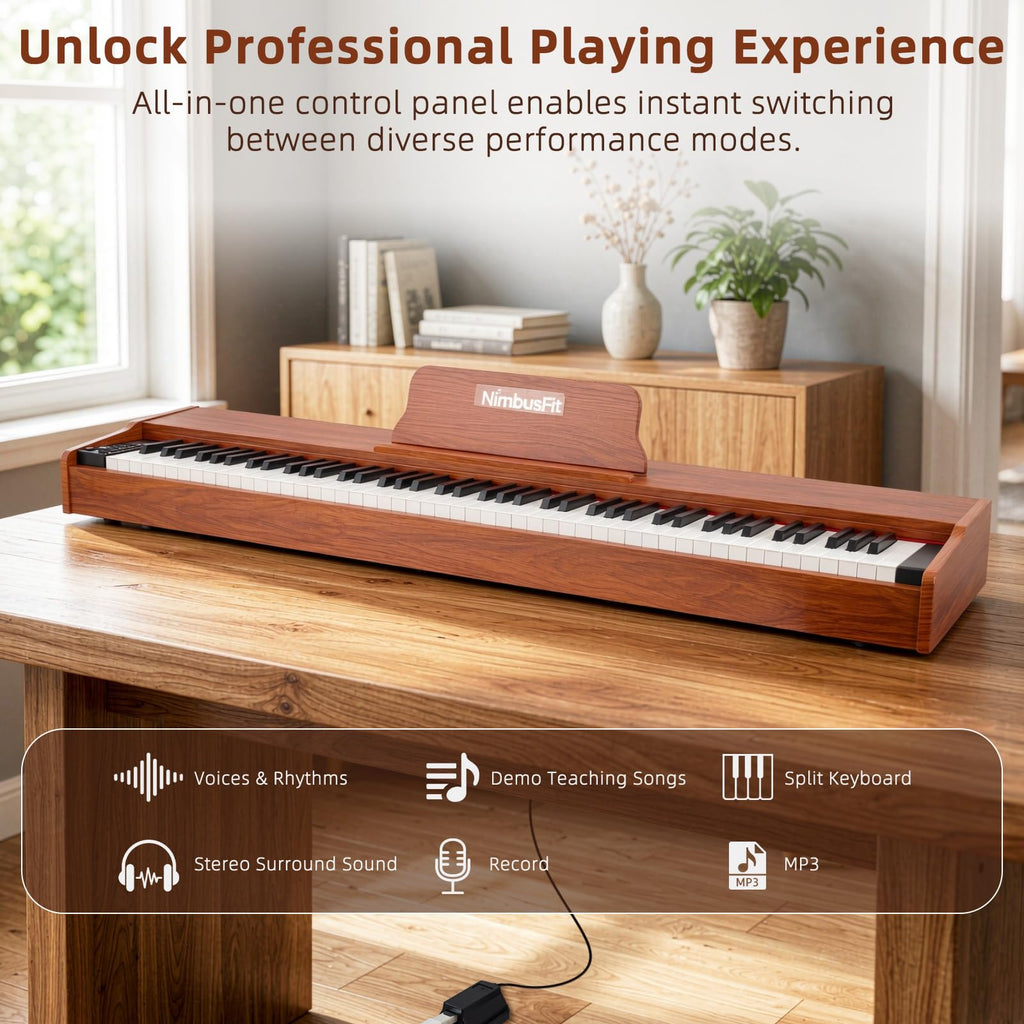 88 Keys Hammer Weighted Digital Piano X825147