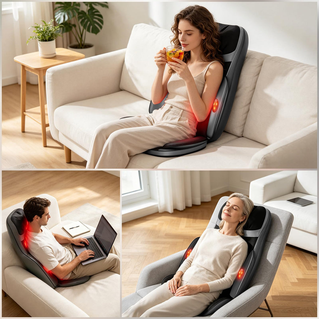 Shiatsu Neck Back Massager with Foot Massager L75487