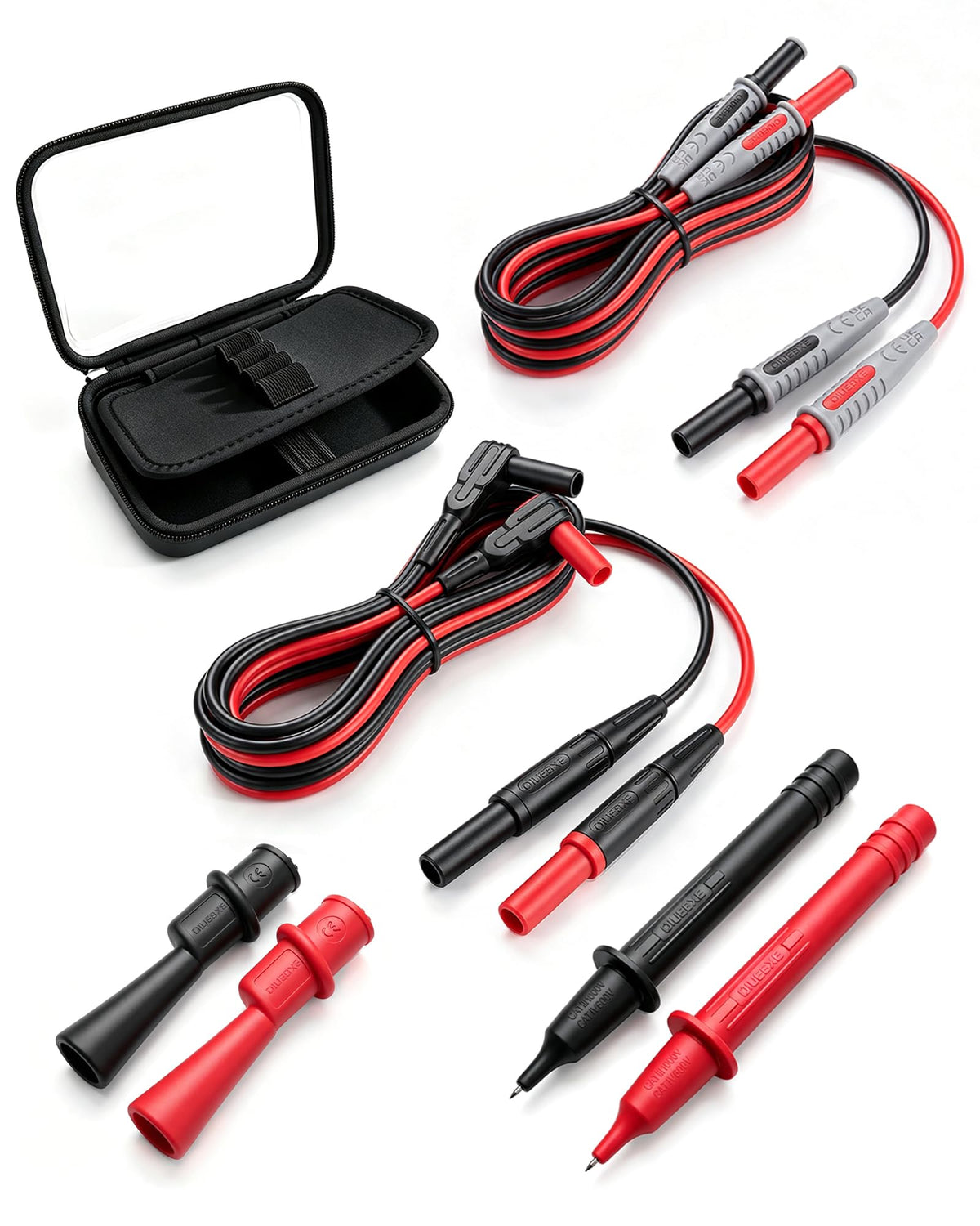 96-Inch Long Silicone Test Leads Kit Z289