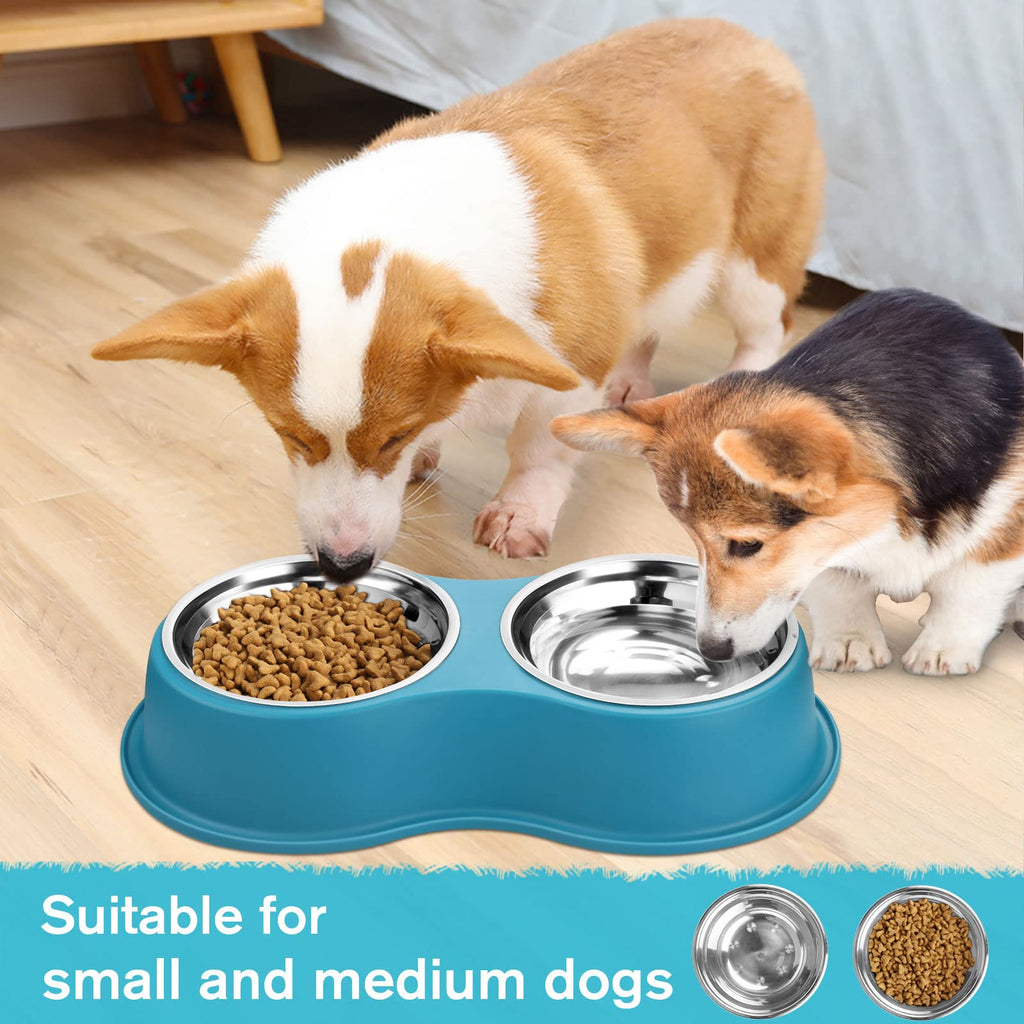 Stainless Steel Non-Slip Dog Bowls T686