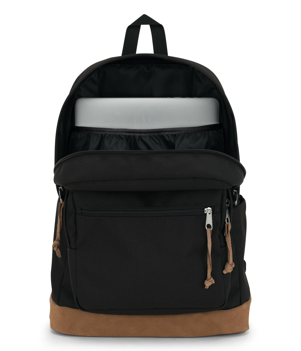 Black Backpack with Padded 15" Laptop Sleeve E91188