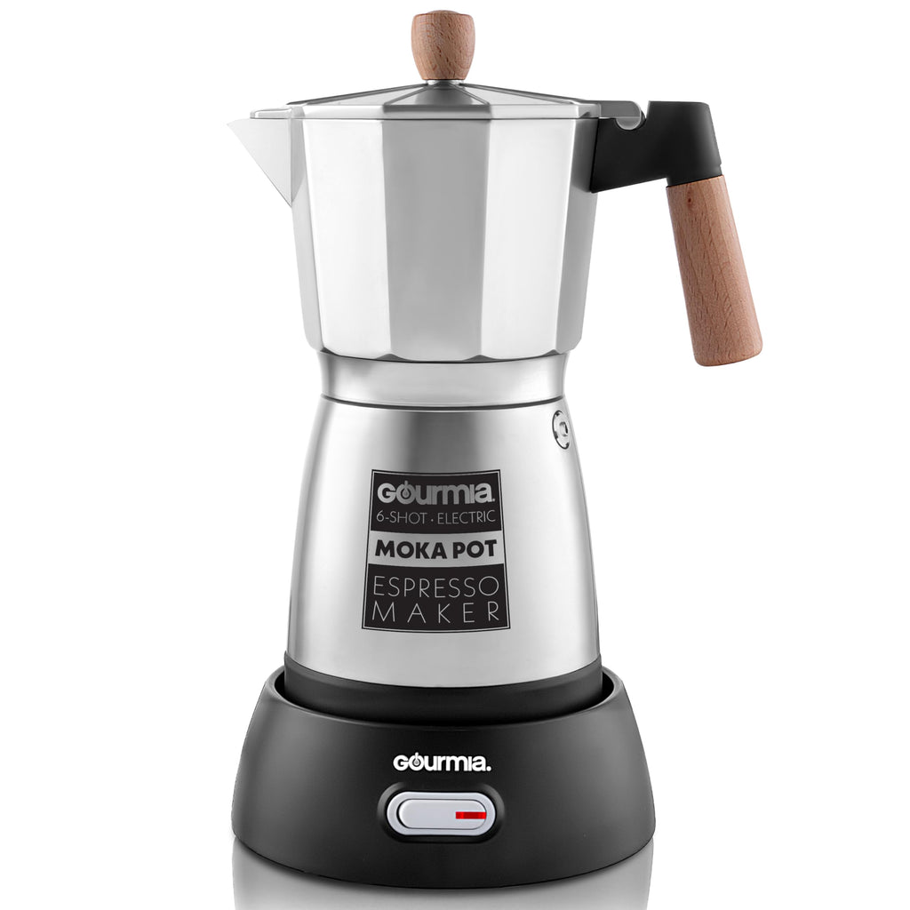 6 Shot Electric Moka Pot Espresso Maker J5977