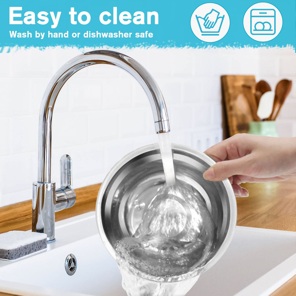 Stainless Steel Non-Slip Dog Bowls T686