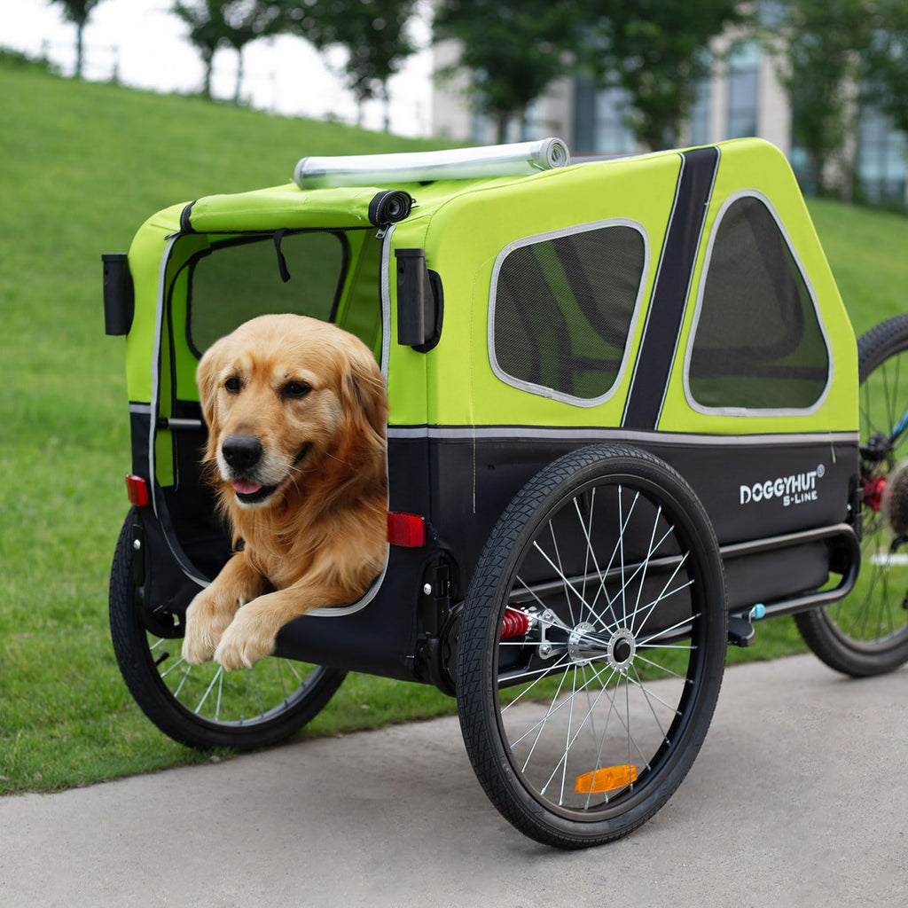 XL Pet Bike Trailer & Stroller with Suspension Wheels I745684
