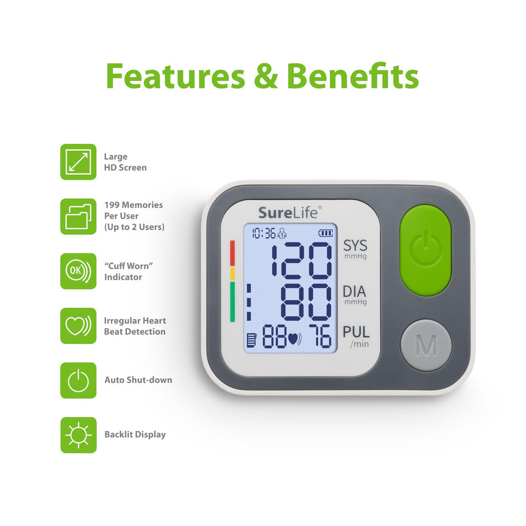 Wrist Blood Pressure Monitor U26096
