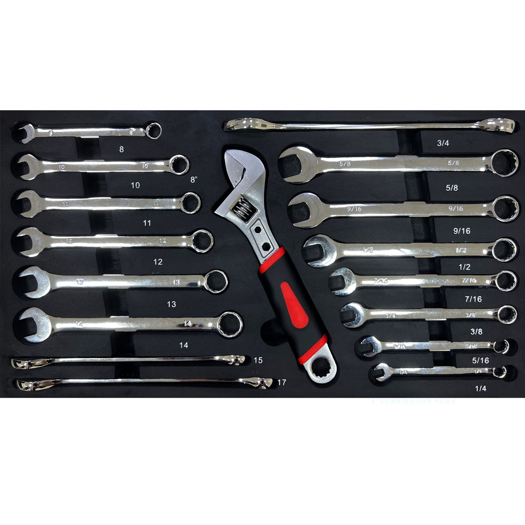 439-Piece Mechanic Tool Set in 3-Drawer Steel Box Z21608
