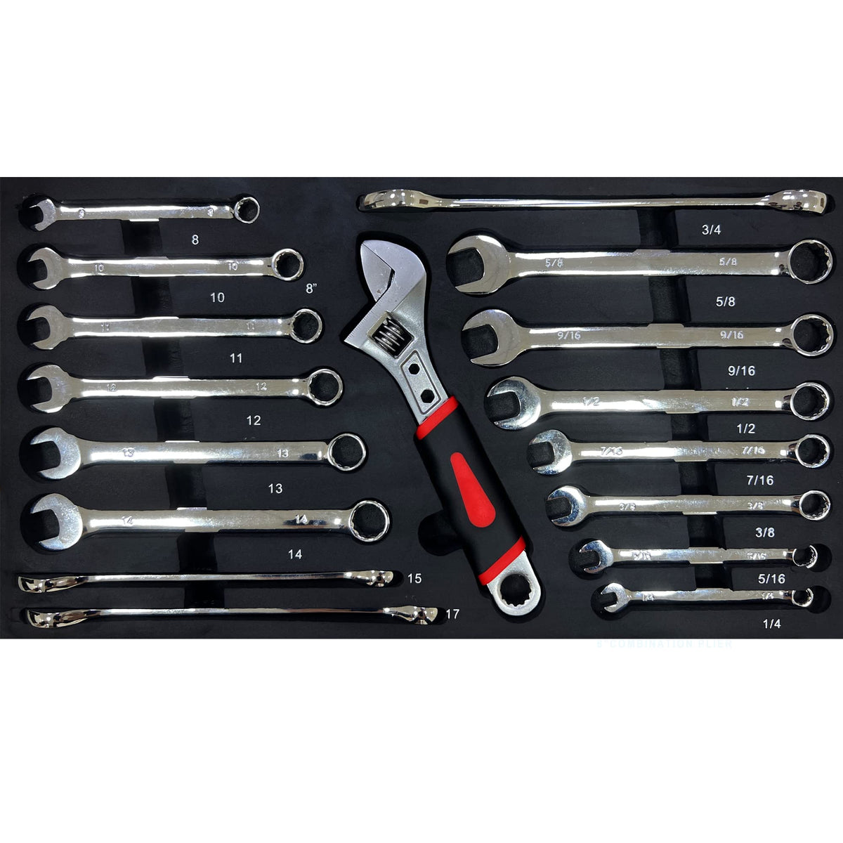 439-Piece Mechanic Tool Set in 3-Drawer Steel Box Z21608
