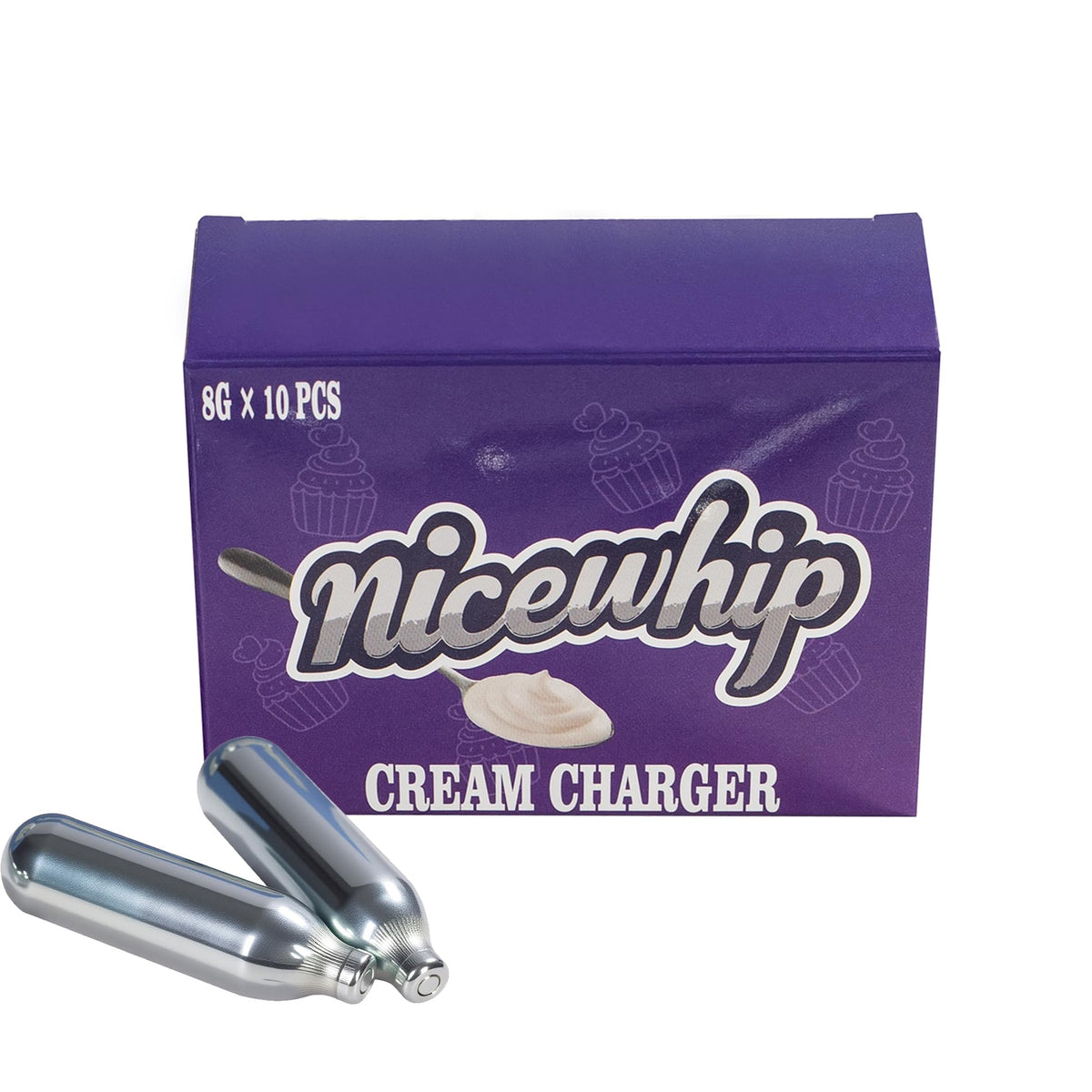 Whipped Cream Charger 10-Pack Food Grade U5749