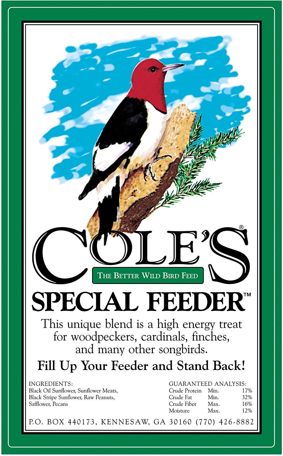 Bird Food 20 lb (Pack of 2) D32462