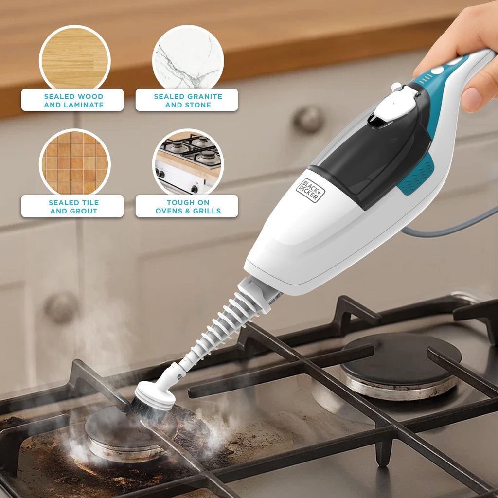 2-in-1 Steam Mop and Handheld Steam Cleaner Q2844