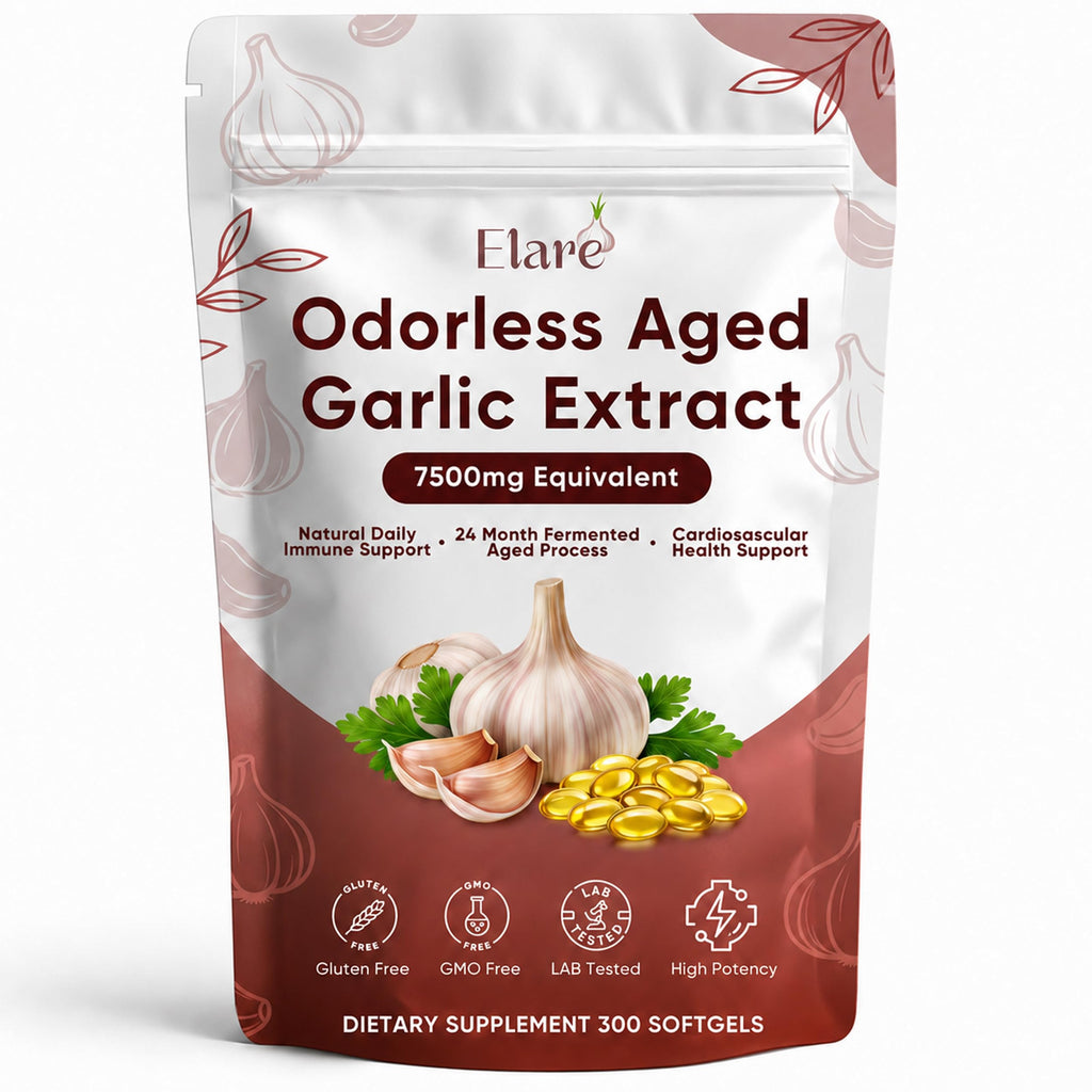 300 Aged Odorless Garlic Extract Softgels L761