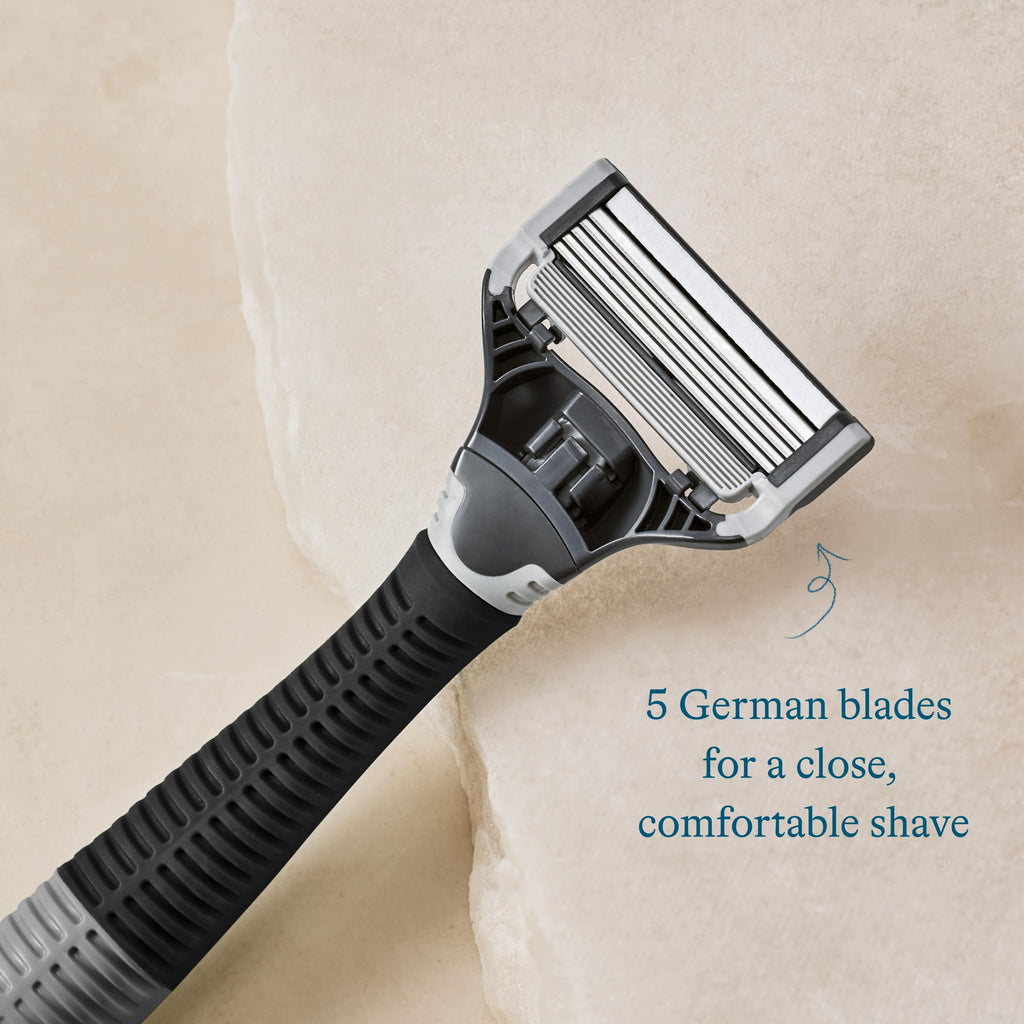 Razor Set with 5 Blade Refills and 10 Count Refills J433