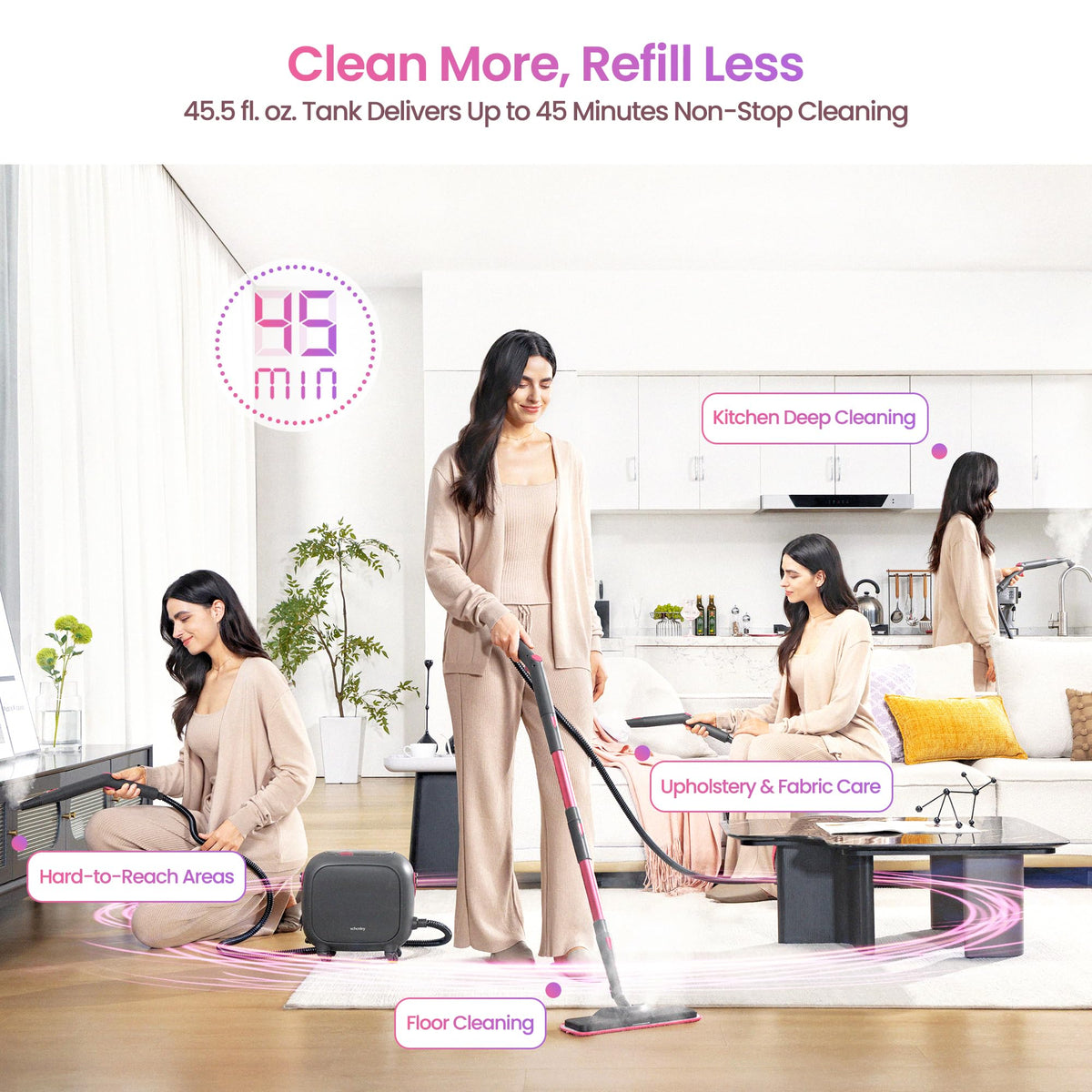 21-in-1 Steam Cleaner Q46084