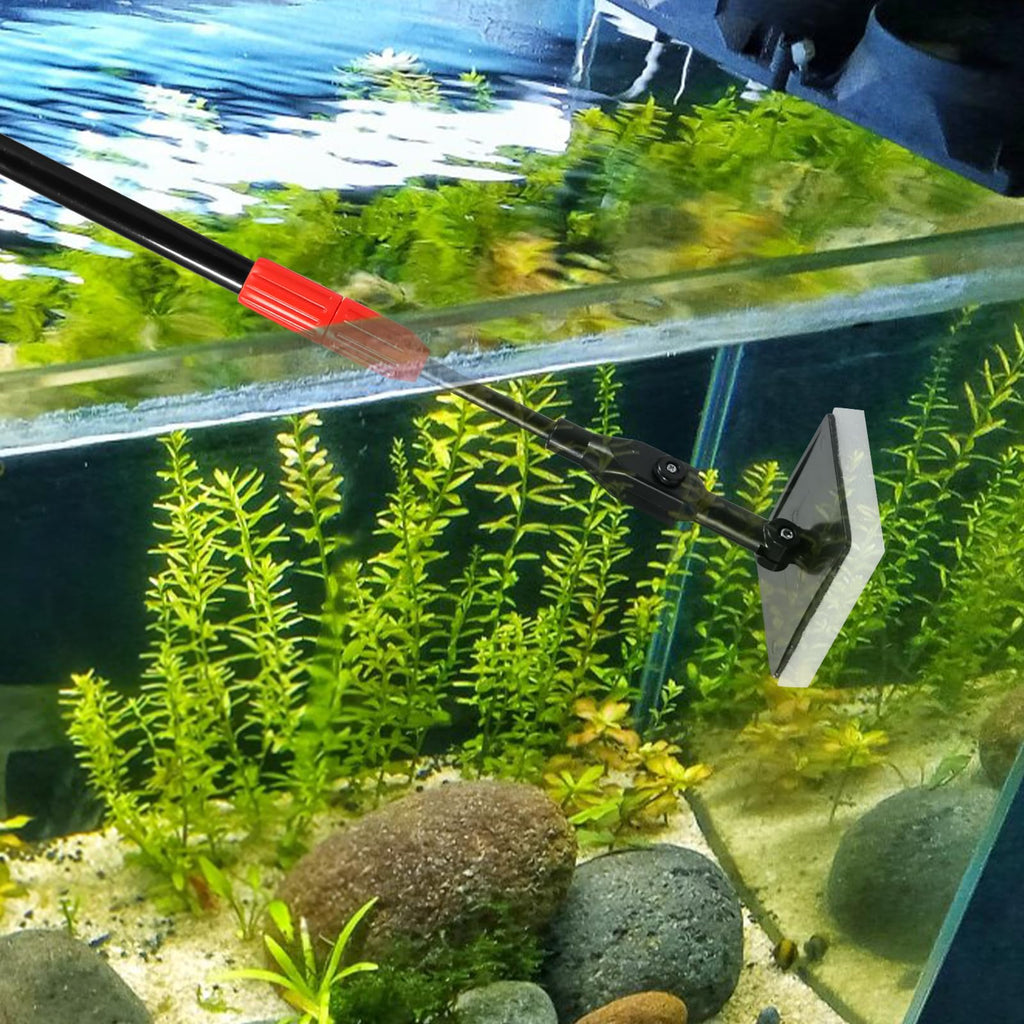 6 in 1 Aquarium Cleaning Kit with Adjustable Handle B989373