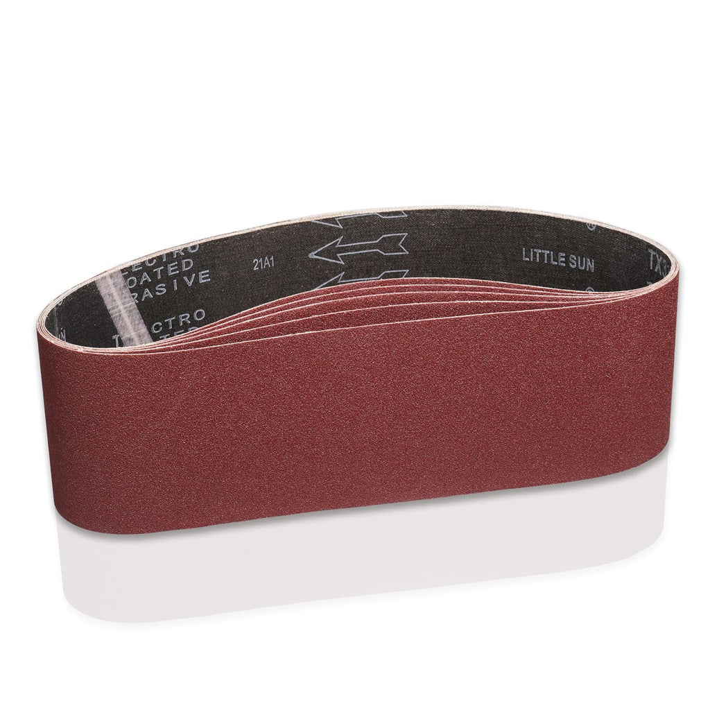4x36 Inch 120 Grit Sanding Belts 5 Pack D10846