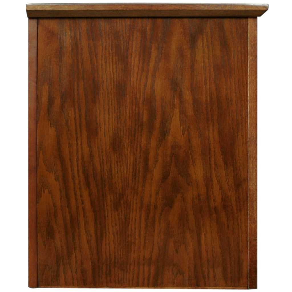 Solid Wood Mission Oak Four Door TV Stand B87041