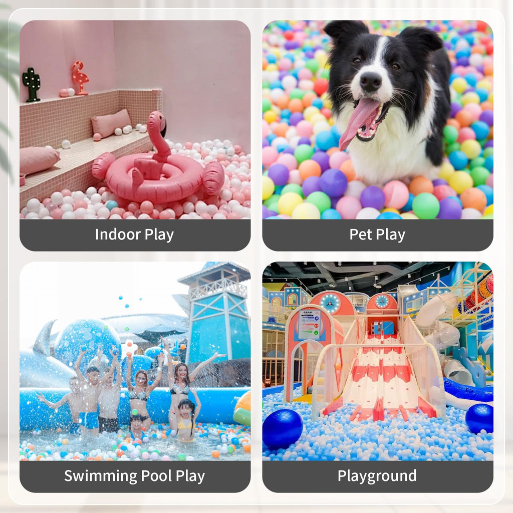 BPA Phthalate Free 2.15" Soft Plastic Play Balls B63288