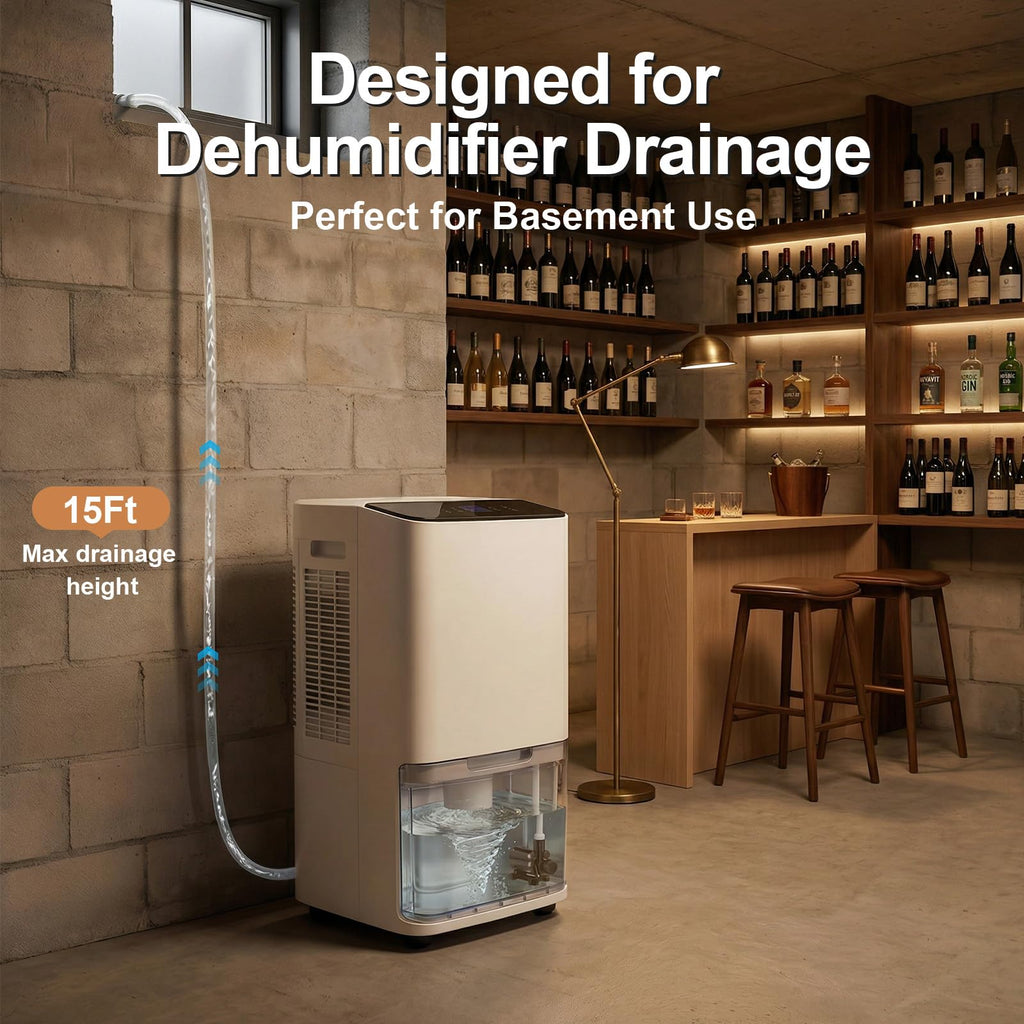 Automatic Dehumidifier Pump 15FT High Lift IPX8 Submersible W971