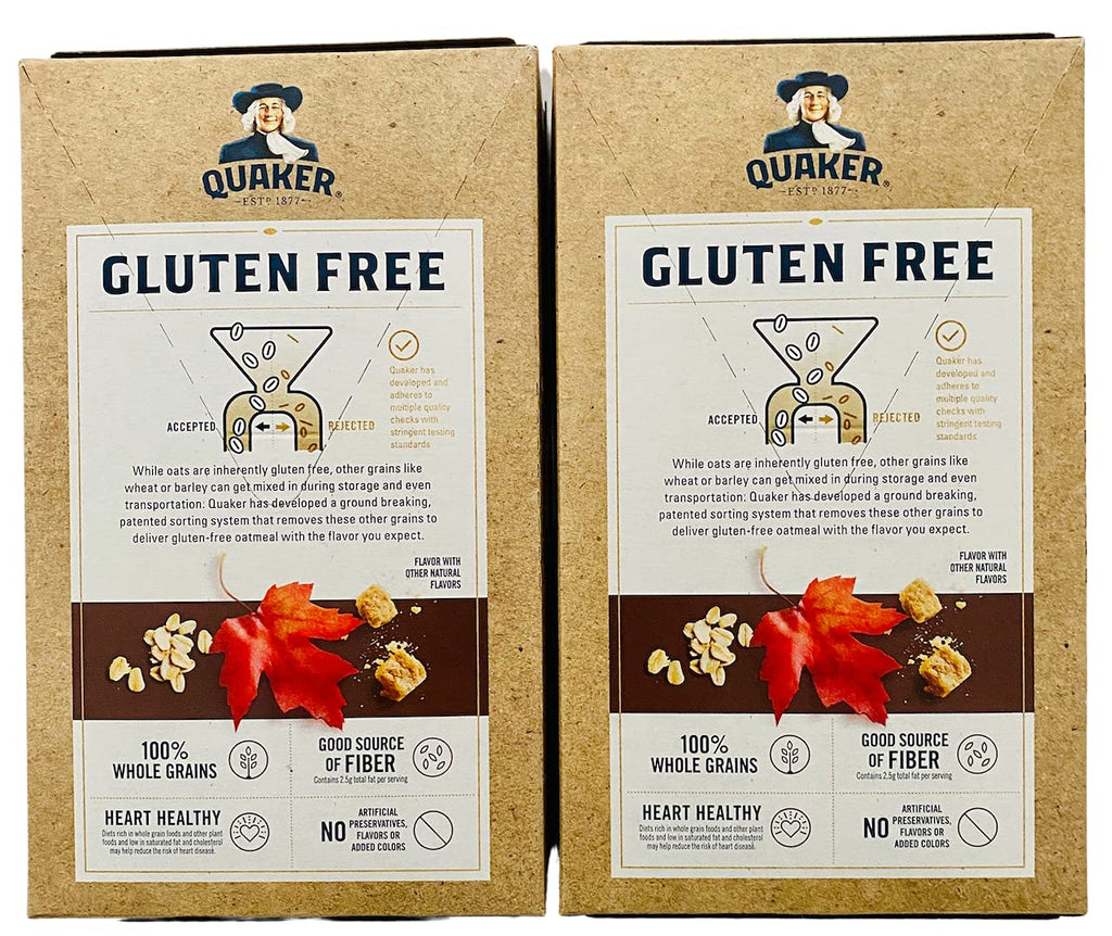 Gluten Free Instant Oatmeal Maple and Brown Sugar K12004