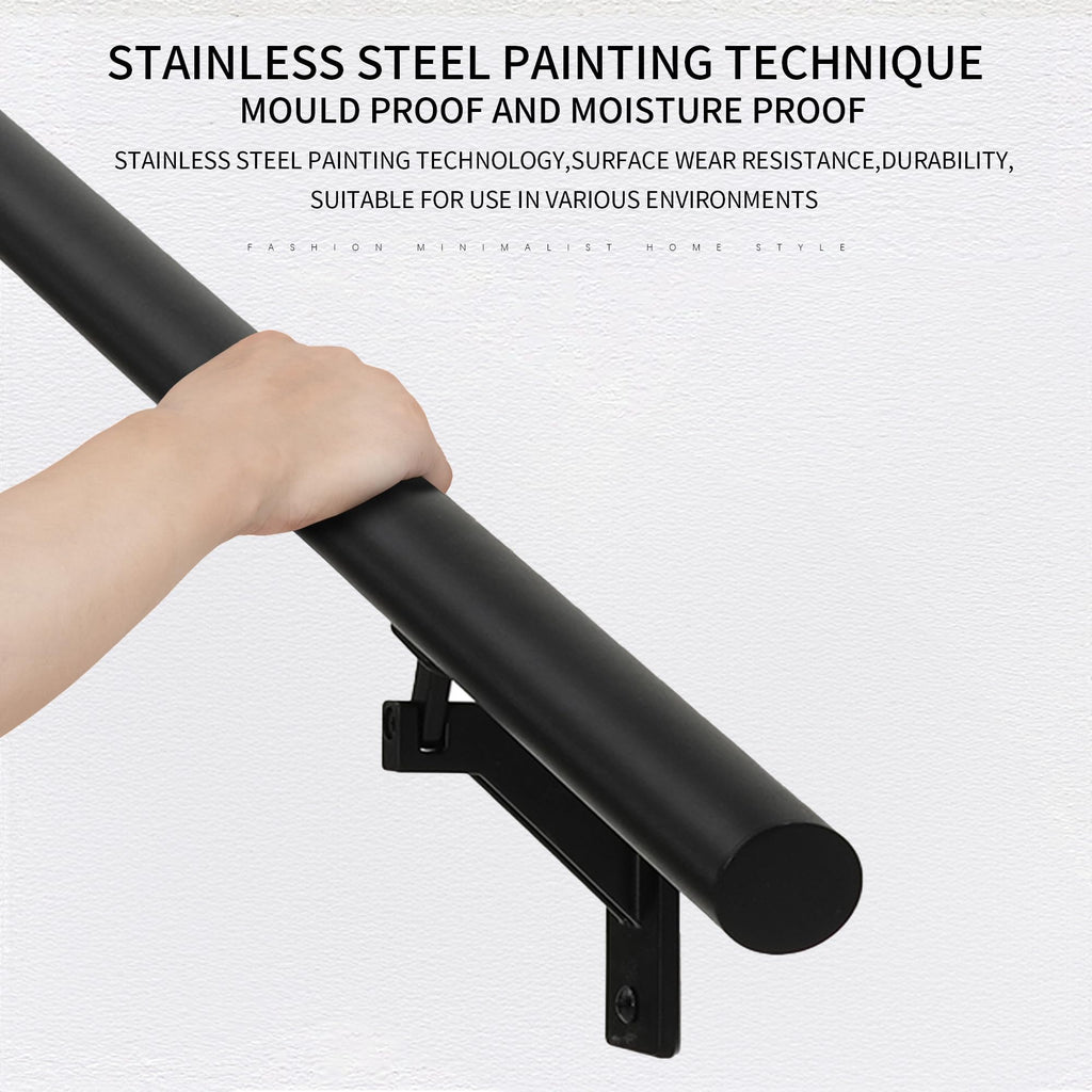 5 FT Aluminum Handrail Kit with Stainless Steel Brackets Z5389