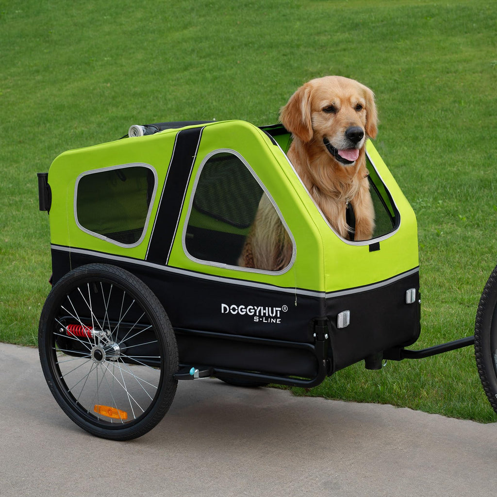XL Pet Bike Trailer & Stroller with Suspension Wheels I745684