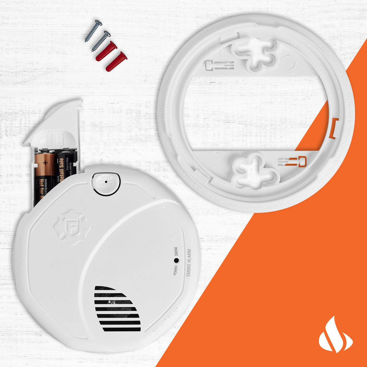 Battery Smoke Alarm with Voice Alerts A165429