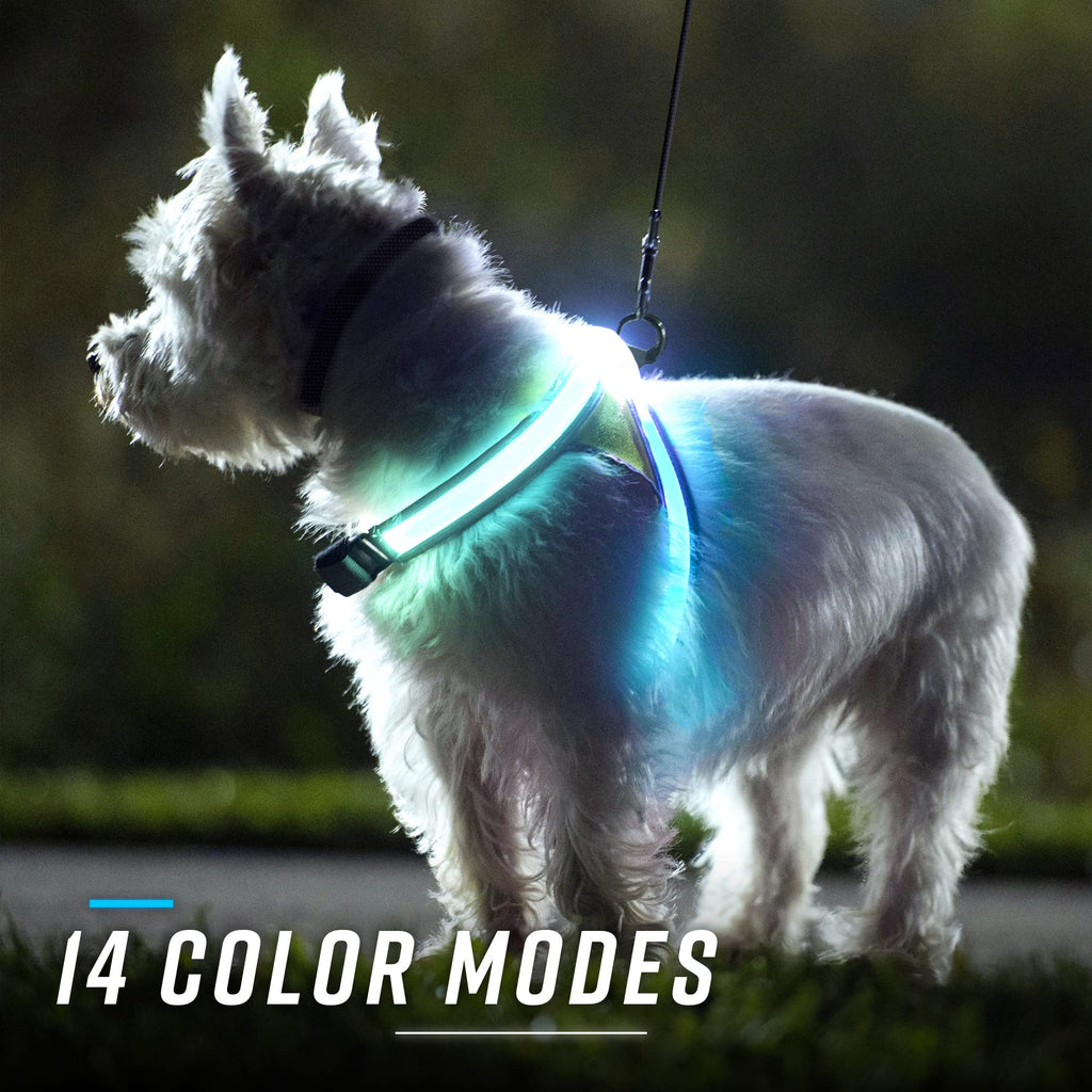 Reflective Light Up Dog Harness Large R392