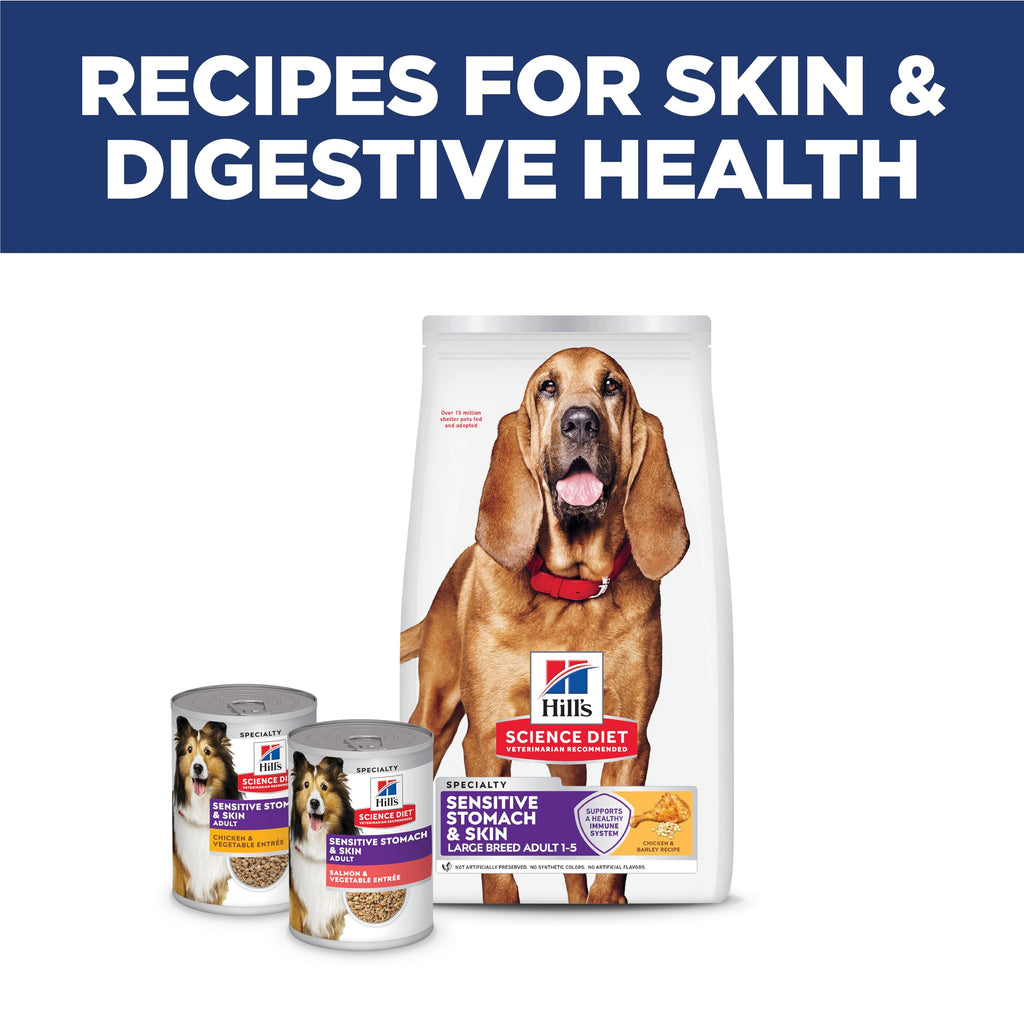 Sensitive Stomach & Skin Large Breed Dry Dog Food L10155