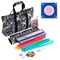American Mahjong Tile Set with 166 Tiles, 4 Racks & Travel Bag N36811