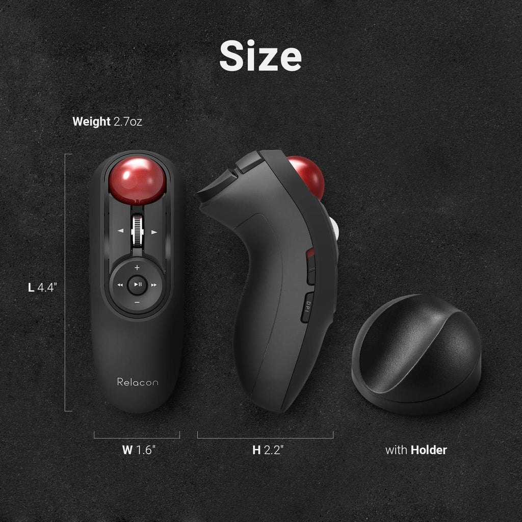 Wireless Handheld Trackball Mouse I82435