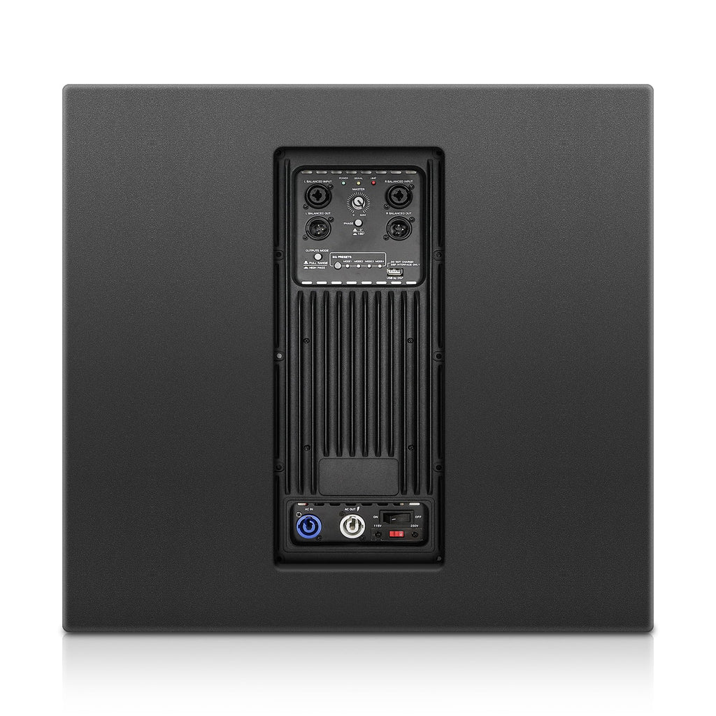 Black 18” 1600W Powered Line Array Subwoofer R566