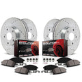 Brake Pad & Rotor Kit Front & Rear R187722
