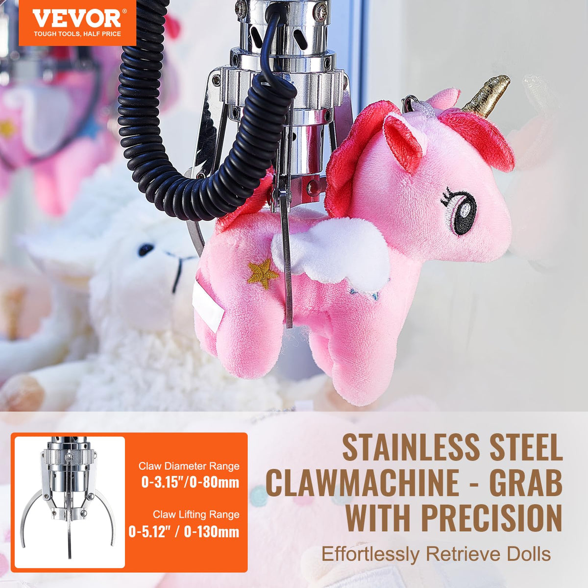 Claw Machine with Light and Sound E501384