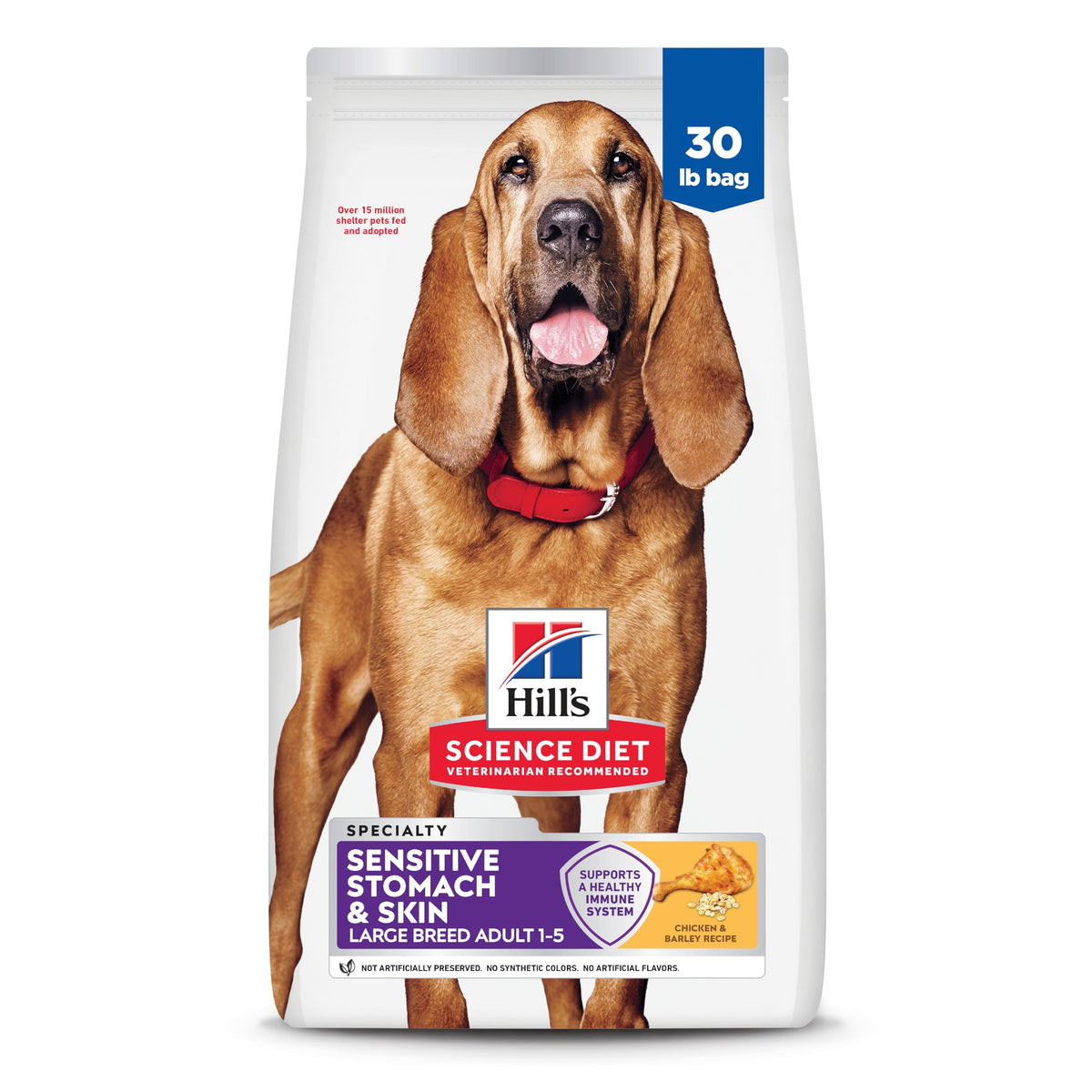 Sensitive Stomach & Skin Large Breed Dry Dog Food L10155