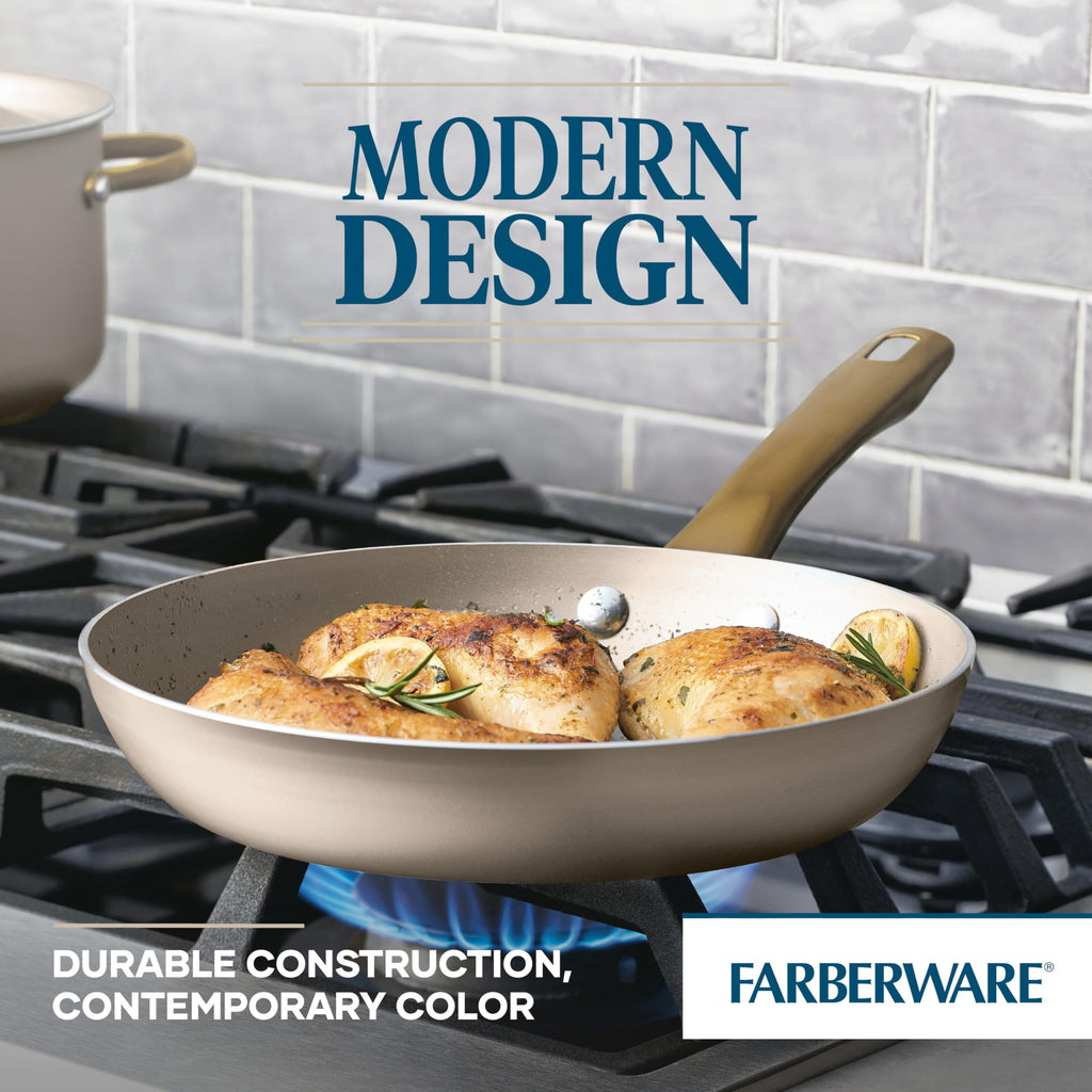 Nonstick Cookware and Pot Set with Lids, Dishwasher Safe, 12 Piece O37980