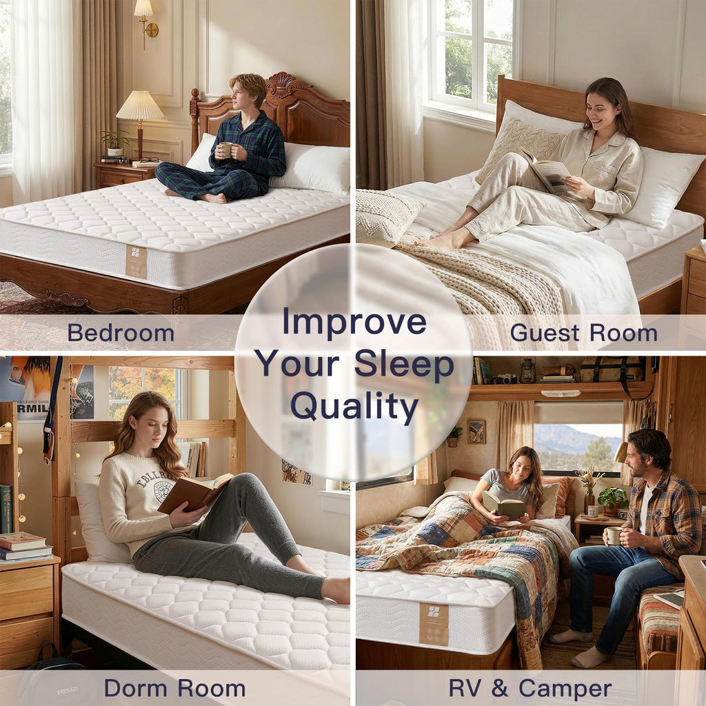 6 Inch Twin Mattress with Bonnell Spring Q65310